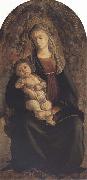 Sandro Botticelli Madonna and Child in Glory with Cherubim Spain oil painting artist